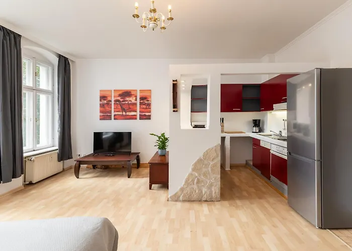 Apartamento Stylisch Mitte, Group & Family Friendly, From 2 - 8 Guests Berlín